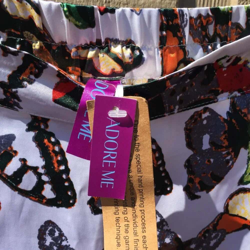 NWT Adore Me Butterfly Alania Pajama Pants - Picture 6 of 8
